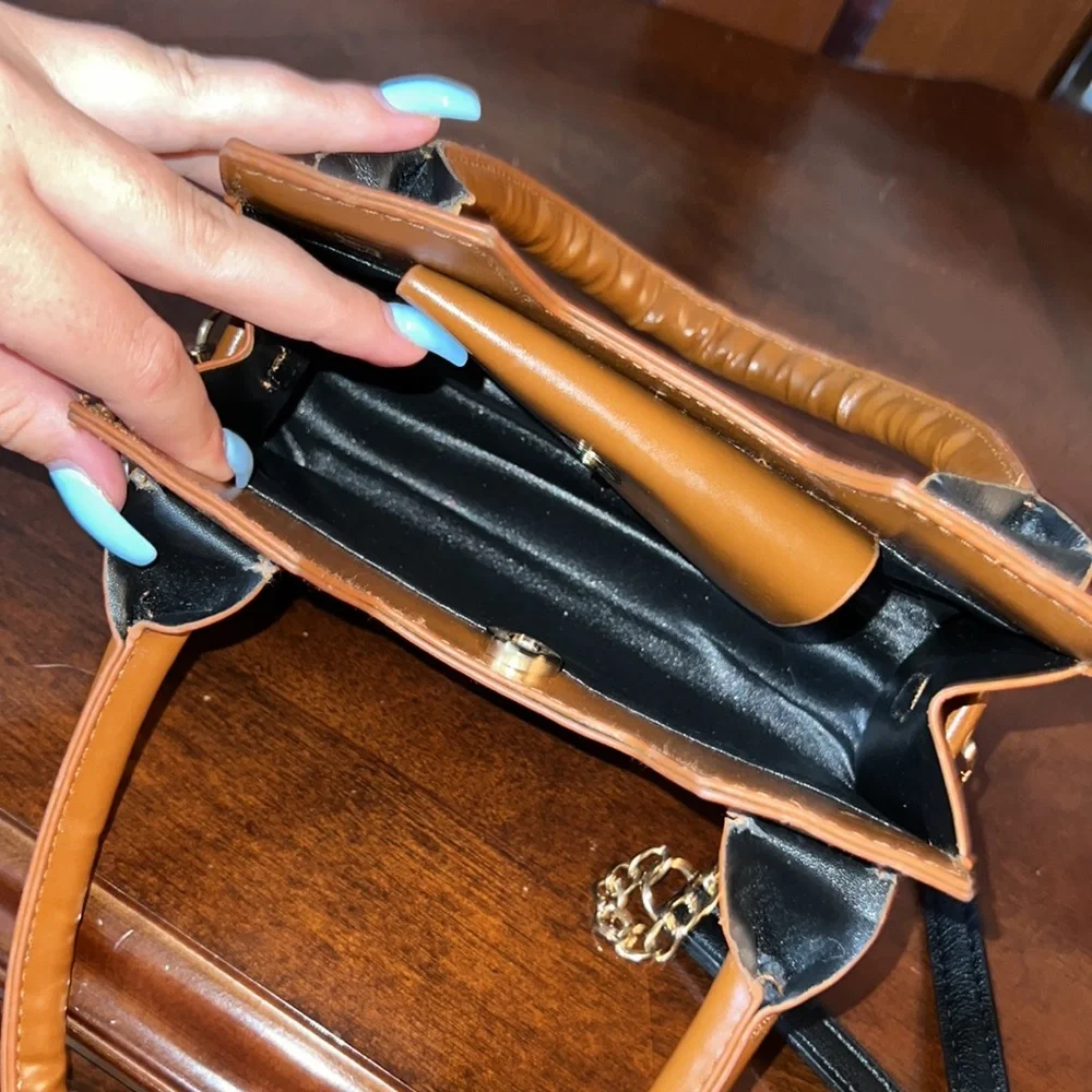 Mini Handbag - Brown - Picture 5 of 6